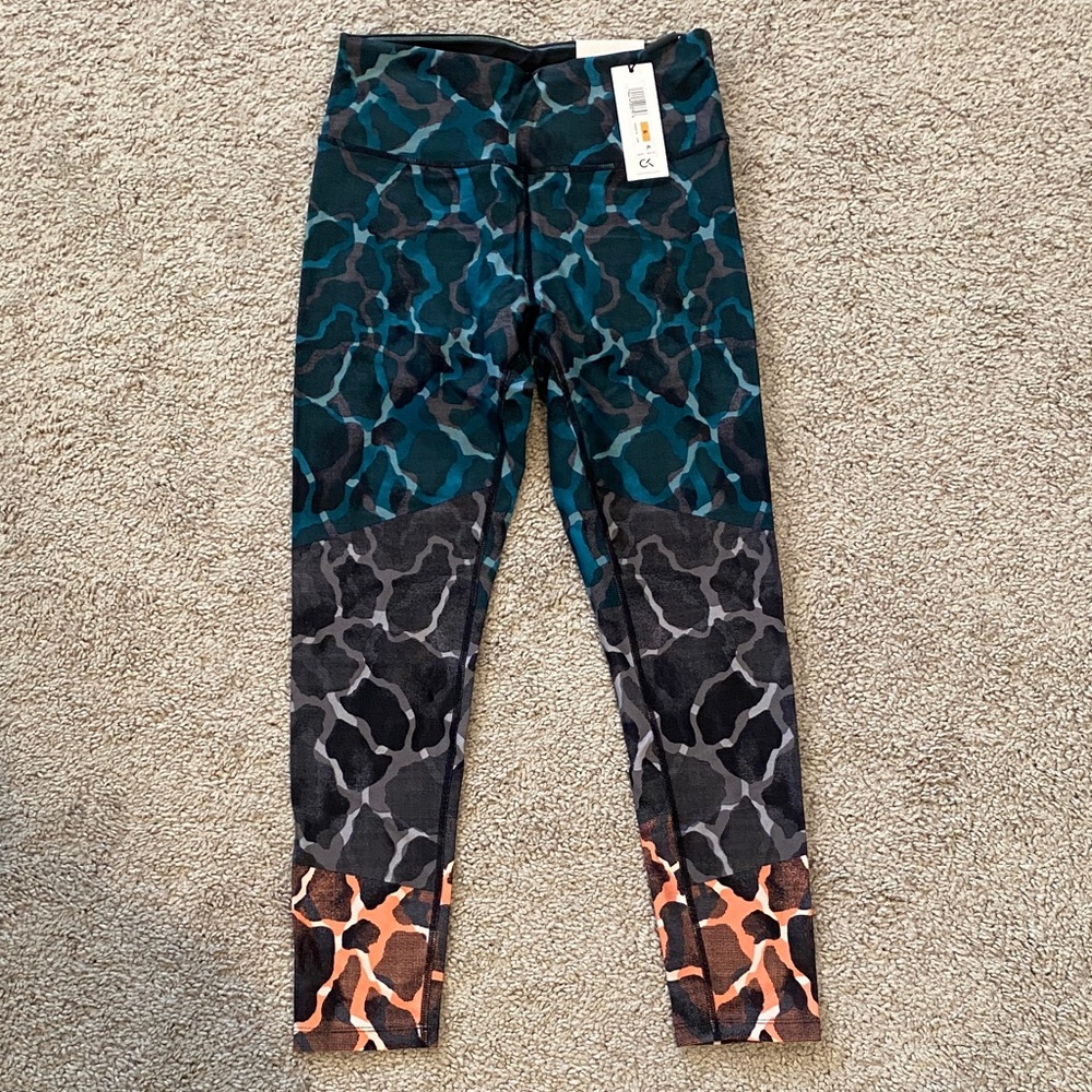 Calvin Klein Multicolor Camouflage Leggings